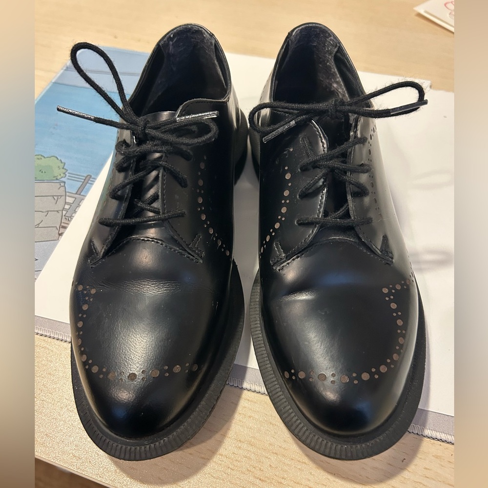 Dr. Martens Women’s Charlotte Black Oxford Shoes